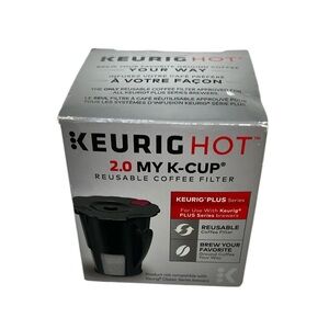Keurig Hot 2.0 My K-Cup Refillable Cup for models K200 K300 K400 K500 New
